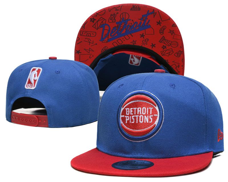 2025 NBA Detroit Pistons Hat YS202503072->nba hats->Sports Caps